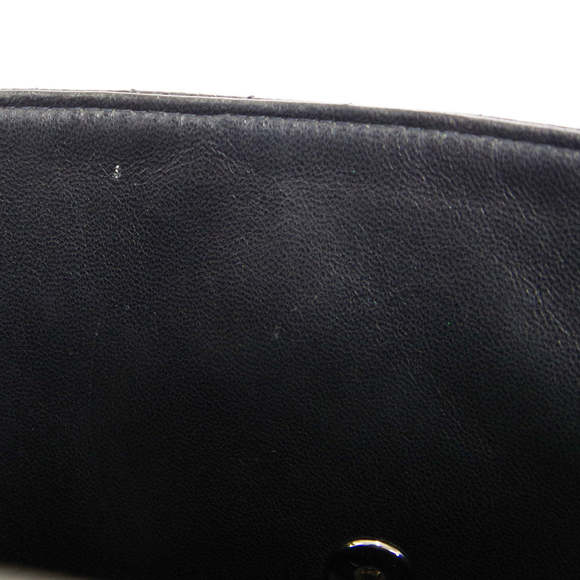 CHANEL 2000-2001 Classic Flap Jumbo SHW Black Caviar 27053 - Picture 8 of 10